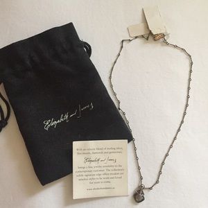 Elizabeth and James // Delicate Silver Necklace